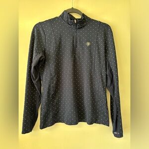 Ariat girls light weight quarter zip